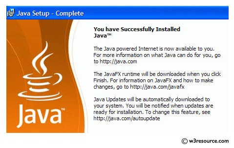 Java: Check whether Java is installed on your computer
