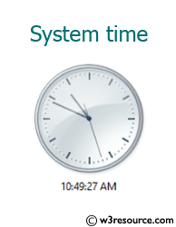 Get the system time