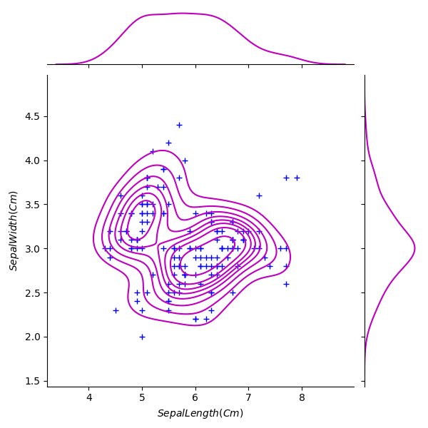 Python Machine learning Output: Iris Visualization: Exercise-12