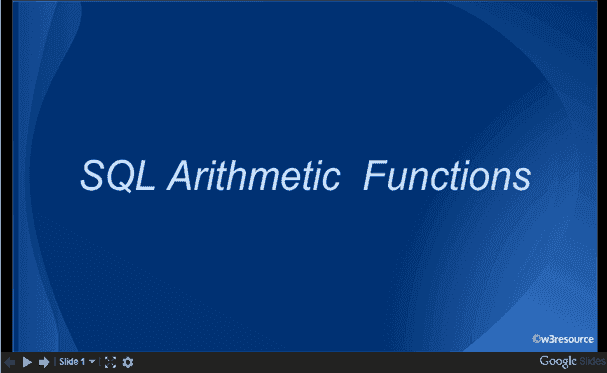 QL Arithmetic Functions